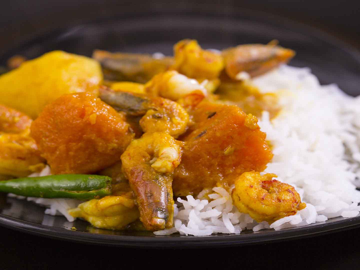 Chingri Kumro Torkari—detailed recipe with video Bong Eats recipe